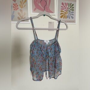 Live in the Moment Tank Style shirt Size Medium